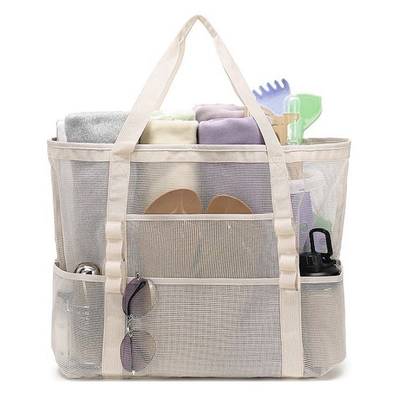 BUDDY TRAVEL Multi-function Beach Mesh Duffel Bag - Image 4