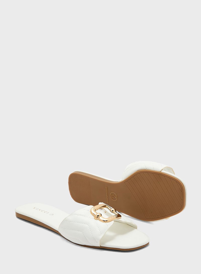 فينتشي Multi Strap Low Heel Sandals - Image 3