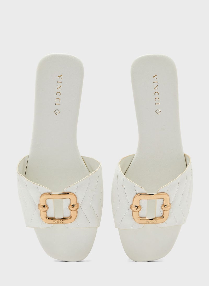 فينتشي Multi Strap Low Heel Sandals - Image 4