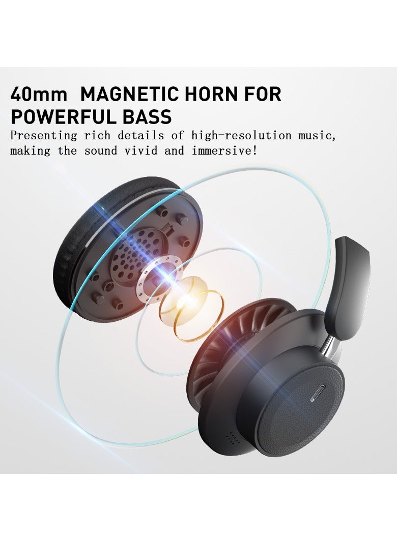 H9 ENC Wireless Bluetooth 5.2 Headset Stereo HIFI earphone - Image 3