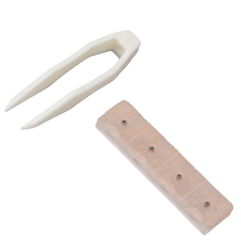 كلاراكو مجموعة بذور الأذن للوخز بالإبر لتخفيف الألم وتدليك الوجه وأدوات العلاج الانعكاسي متعددة الحالات وملصقات نقاط الأذن للنساء والرجال - Image 4