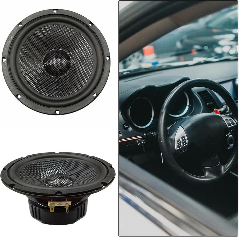 6.5 بوصة ميدرينج سماعة جهورية ووفر مضخم صوت للسيارة والمنزل - Image 3