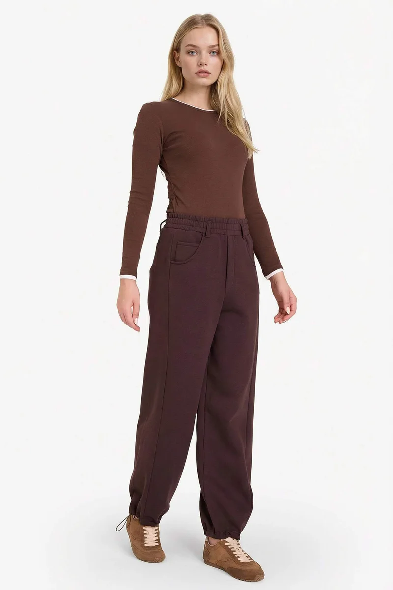 ديفاكتو Thick Sweatshirt Fabric Trousers