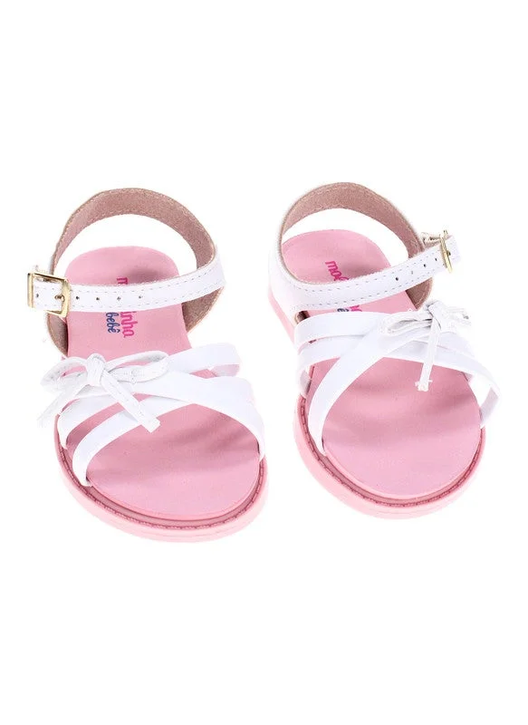 MOLEKINHA Slip-On Sandals for Girls – Comfortable Casual Sandals for Kids | Easy Wear Summer Shoes | Lightweight Footwear for Daily Wear, School, Travel & Outdoor Fun | Stylish Open-Toe Design