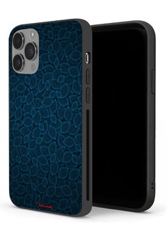 Apple iPhone 14 Pro Max Protective Case Digital Art Leaves Pattern