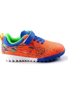 Cool Messi Orange Boys Football Field Shoes  - Image 2