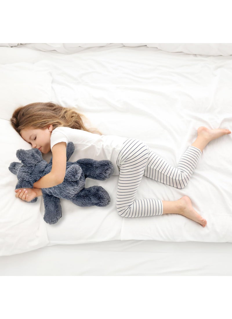 YOUBLEK YOUBLEK 20"" | 4 Pounds Weighted Stuffed Animals Sensory Comfort Plush Throw Pillow Toy  Soft for Home & School  Kawaii Plushies Hugging Toy Gifts for Kids & Adults (Elephant  20 inch 4 Pounds)  - Image 2