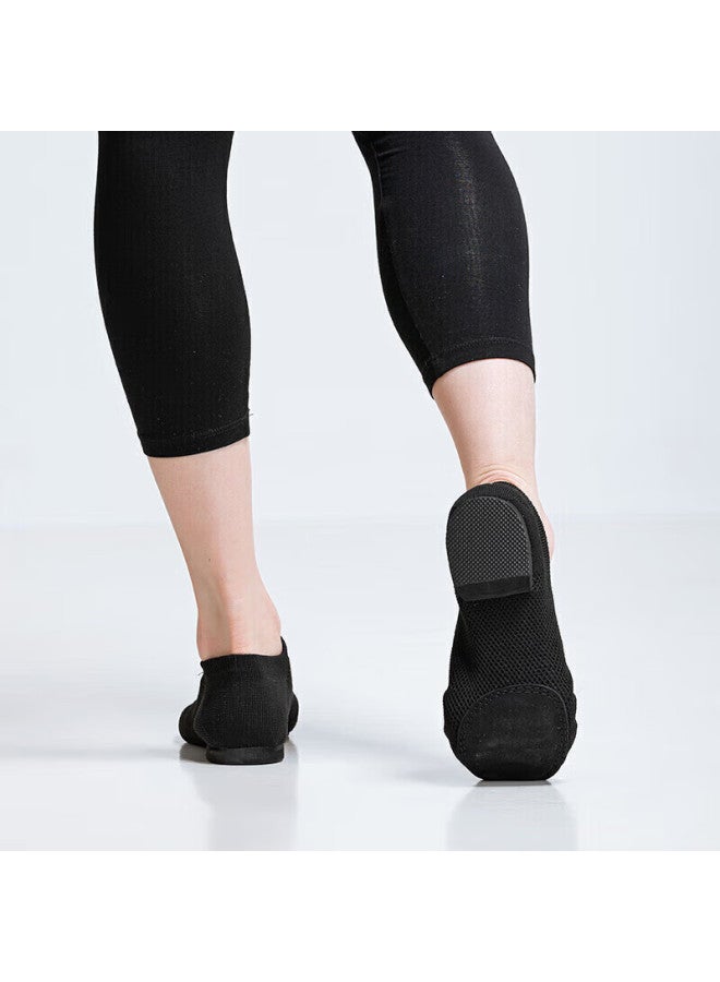 Sansha Sansha Ballet Teacher Shoes, Jazz Dance Shoes With Soft Soles, Breathable Flyknit Upper, Modern Dance Practice Shoes, Black, Size 37 - Image 3