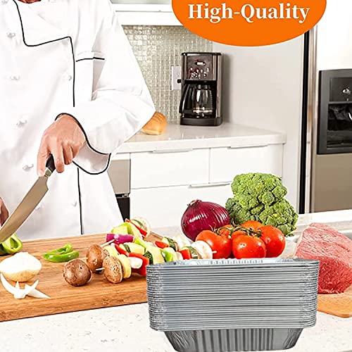 Waytiffer Aluminum Pans 9x13 Disposable Foil Pans (10 Pack) Half Size Deep Steam Table Pans Extra Thick for Baking, Cooking, Roasting, Heating, Serving & Lining Steam-Table Trays - Image 4