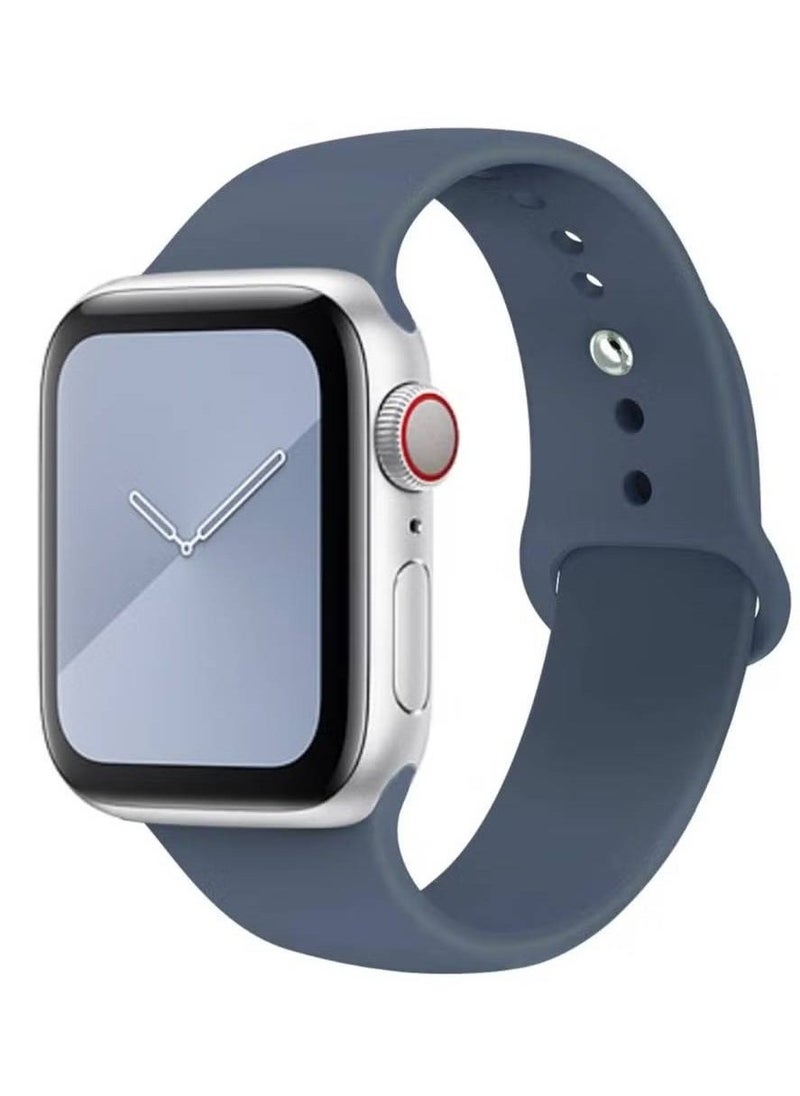 Soft Silicone Fitness Replacement Accessories Straps Wristbands For Apple iWatch Band Series 6/5/4/3/2/1/SE - 42/44mm - Image 1
