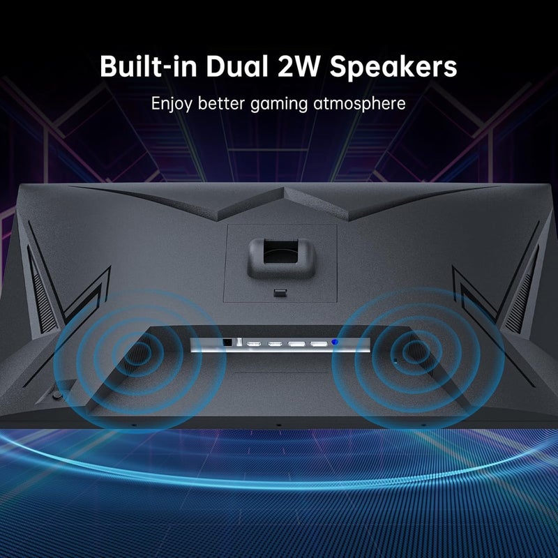 KTC 27 Inch Gaming Monitor - 2K QHD 2560 x 1440 Monitor, Up to 210Hz & 1ms, Bulit-in Speakers, Adaptive Sync, HDR400, 131% sRGB, IPS Monitors Gamer with HDMI 2.0 x 2 & DP1.4 x 2, H27T22C-3 - Image 5
