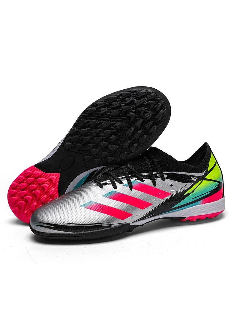 SKT Shiketro Men's and Women's Low Top Soccer Shoes, Student Competition Sports Training Shoes, Track and Field Soccer Shoes, Running Training Shoes  - Image 1