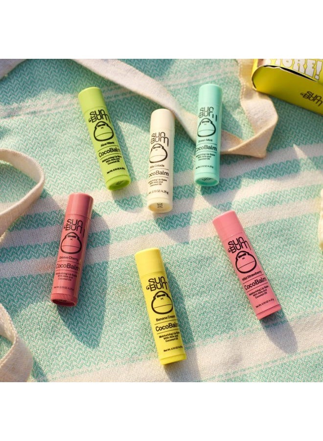Sun Bum Ocean Mint Cocobalm | Hydrating Lip Balm with Aloe | Hypoallergenic, Paraben Free, Silicone Free,| 0.15oz Stick - Image 5