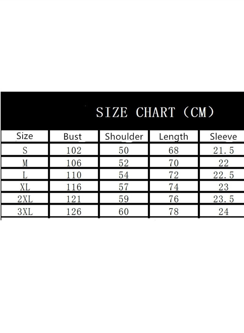 Washed retro T-shirt street hip hop anime Baki Hanma casual cotton summer short sleeves - Image 2