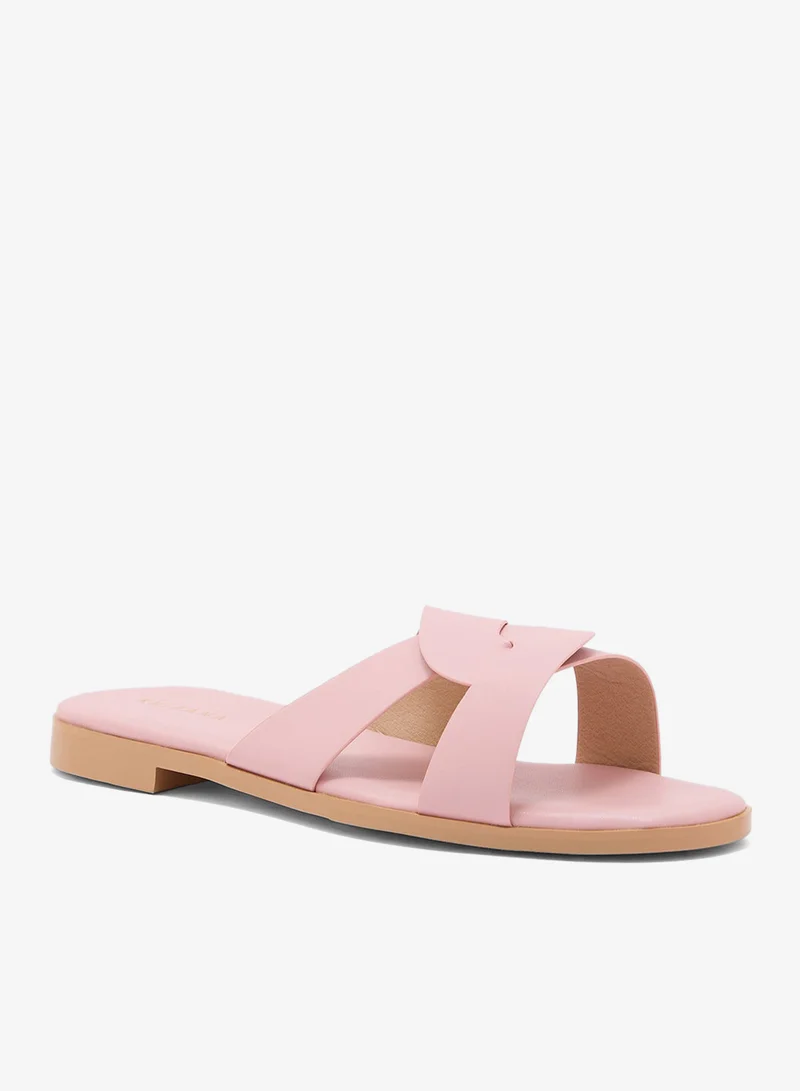 Khizana Interwoven Strap Flat Sandal