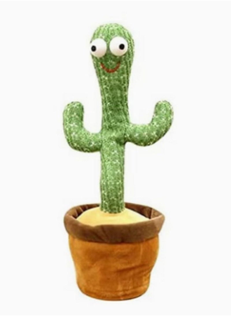 Beautiful Dancing Cactus Plush Stuffed Toy With Music And Decorative 