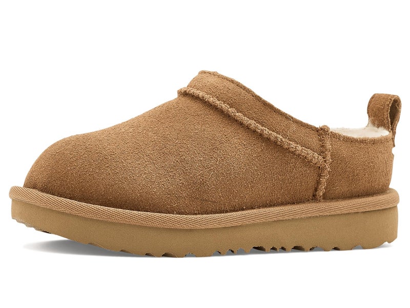 UGG Kids' K Classic Micro Boot, Chestnut, 3 - Image 1