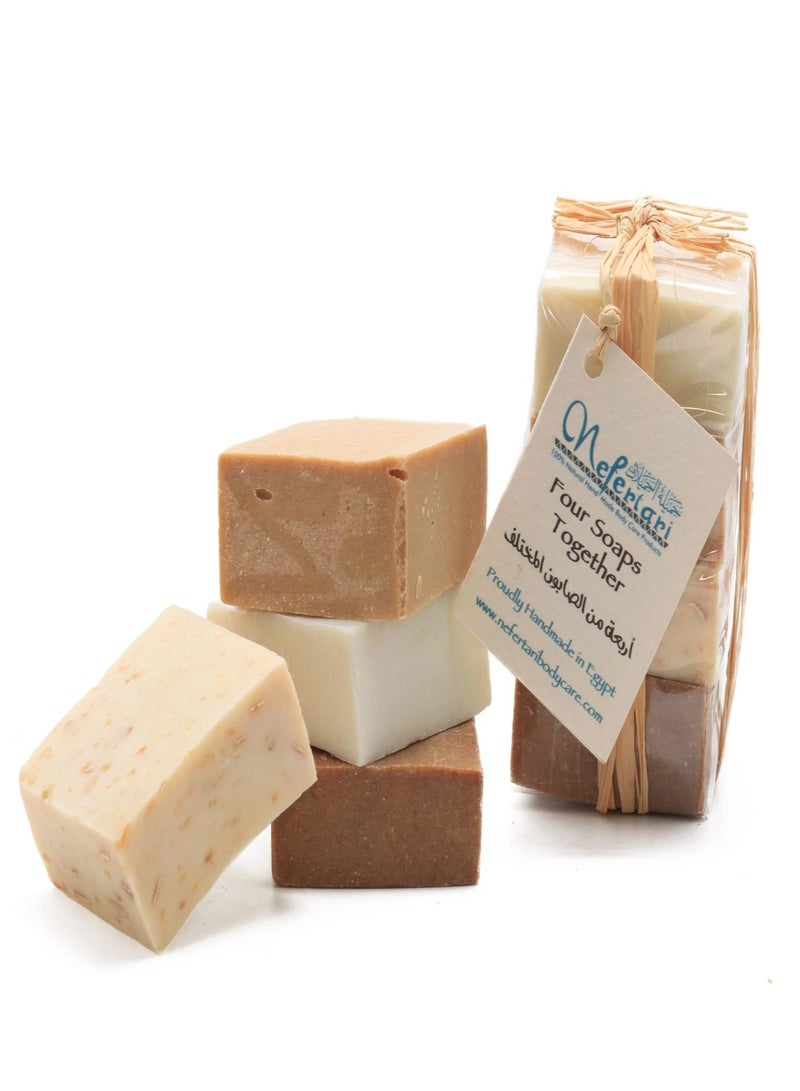 نيفيرتاري صابون على شكل مربع من نفرتاري – 4 قطع