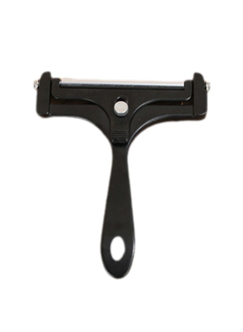 Adjustable Thickness Butter Cheese Planer Cheese Slicer Cheese Kitchen Gadget (Black)  - Image 1