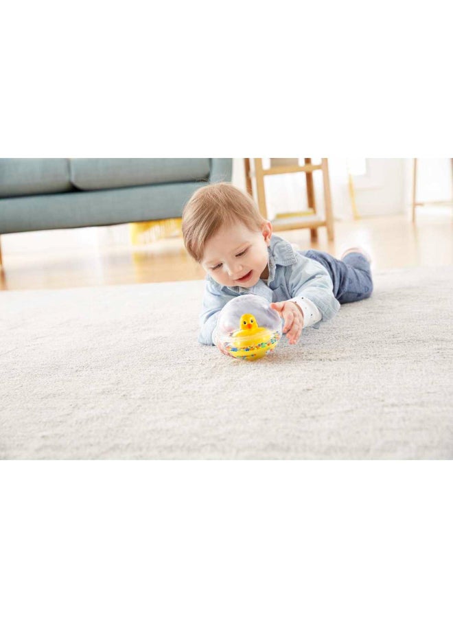 Fisher-Price ​Fisher-Price Watermates, Duck, baby ball activity toy for crawl and chase play ages 3 months and up - Image 2