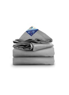 TUFFPAULIN TUFFPAULIN 6FT X 9FT 120 GSM Silver Tarpaulin Tirpal Extra Strong Reinforced Eyelets UV Resistant 100 Waterproof Virgin 6 Layer MLCL 3D Rib Technology1 No  - Image 1