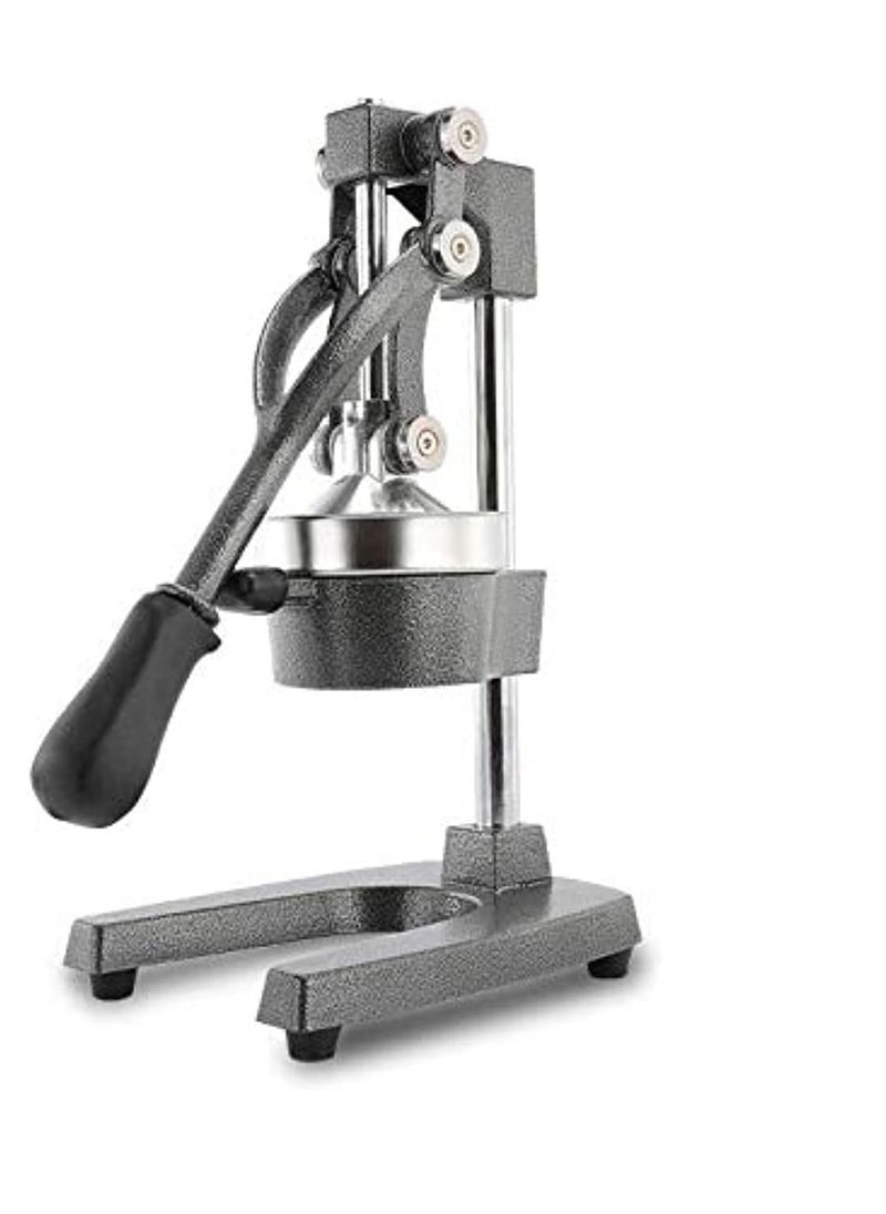 LETWOO LETWOO Professional Citrus Juicer Manual Citrus Press and Orange Squeezer  Metal Lemon Squeezer Premium Quality Heavy Duty Manual Orange Juicer and Lime Squeezer Press Stand (GREY)  - Image 1