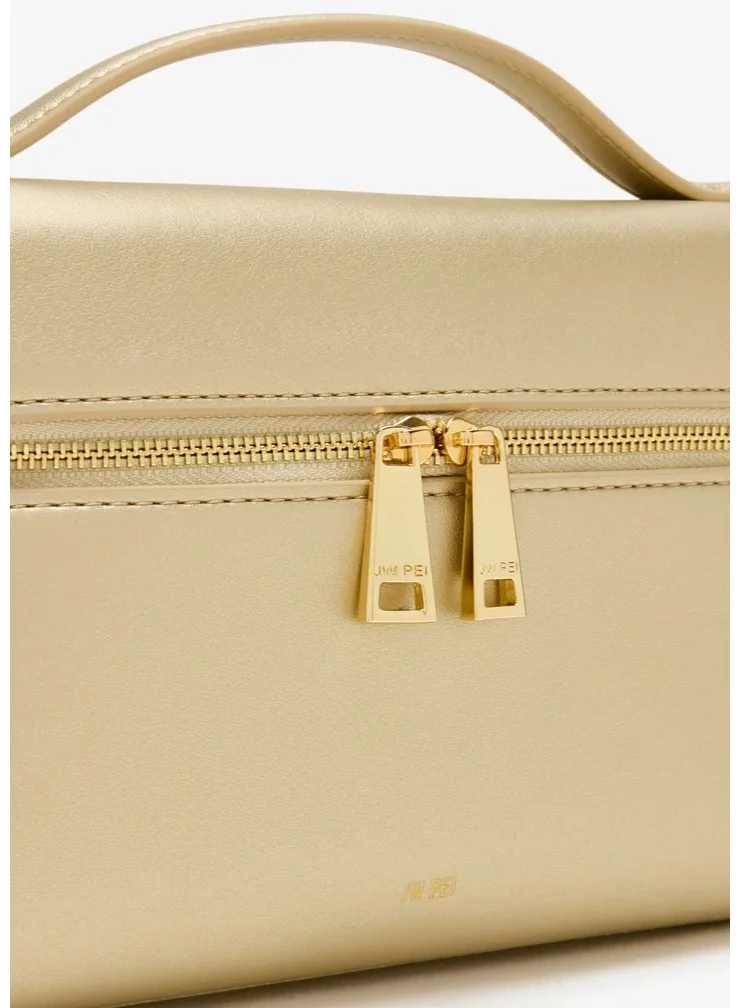 JW PEI pale Gold Thea Top Handle Vanity Bag for Women | Best Price UAE
