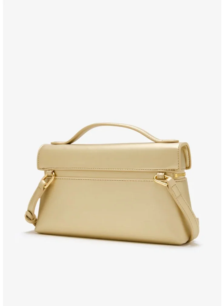 JW PEI pale Gold Thea Top Handle Vanity Bag for Women | Best Price UAE