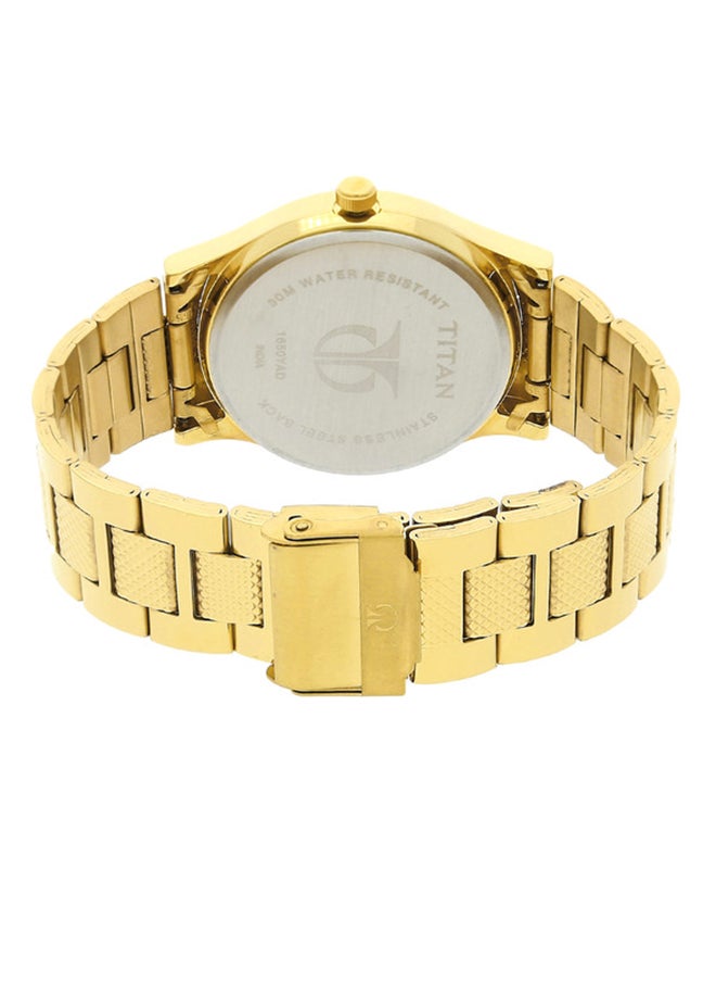 TITAN Stainless Steel Analog Wrist Watch 1650YM06  - Image 4
