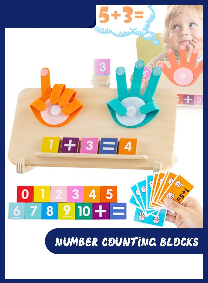 general Preschool Learning Toys for Toddlers, Educational Math manipulatives Number Counting Blocks for Kids, Montessori Toys for 3-5 Year Old Boys Girls Birthday Gifts - Image 1