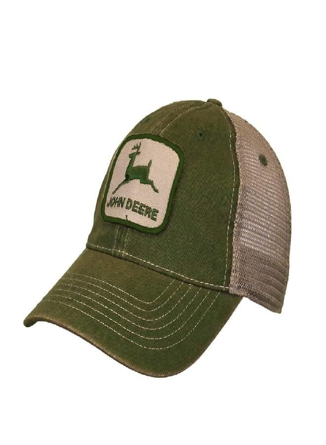 John Deere John Deere Men's 13080608IV00, Green/Beige, One Size - Image 2