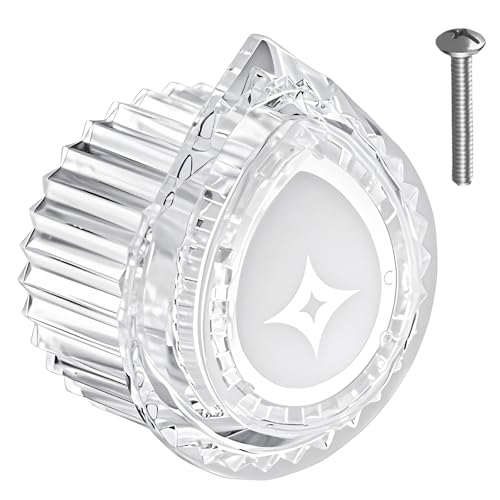 gcbcrit Shower Knob for Moen 100710 Posi-Temp One-Handle Tub and Shower Replacement Knob Kit, Chrome - Image 1