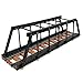 dspitwod Classic Train Building Bridge City Passenger Express Train Tracks Toys Accessories Railroad Construction Building Block Compatible with Major Brand Black Bridge - Image 2