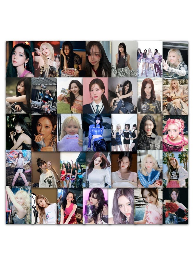 NIBEMINENT 63 Pcs Kpop AESPA Deco Kit Waterproof Stickers, High Definition Printing Bright Colors, Suitable for Laptop Skateboard Luggage Water Bottle Guitar DIY - Image 2