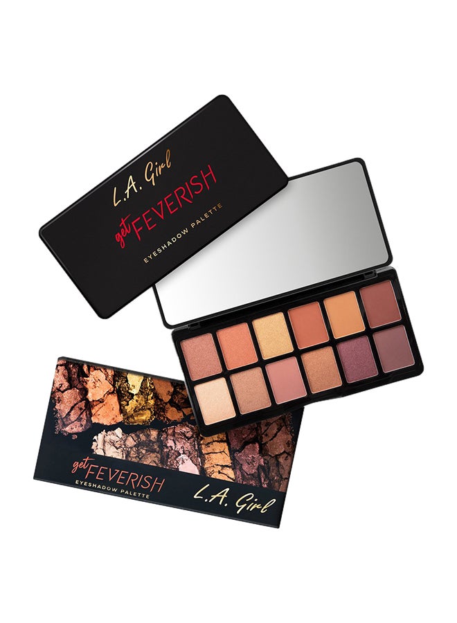 LA Girl Get Feverish Fanatic Eyeshadow Palette Multicolour - Image 3