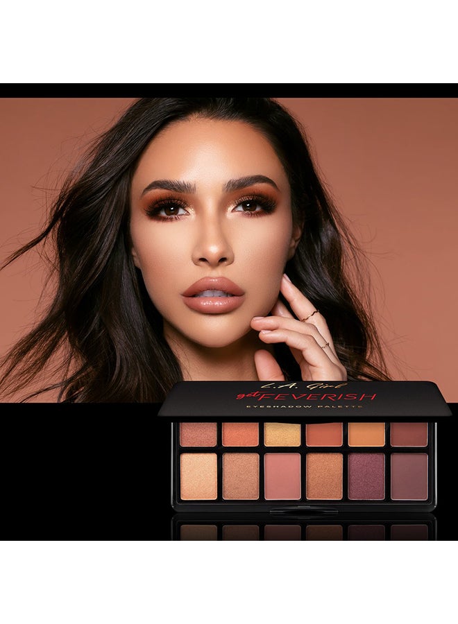 LA Girl Get Feverish Fanatic Eyeshadow Palette Multicolour - Image 4