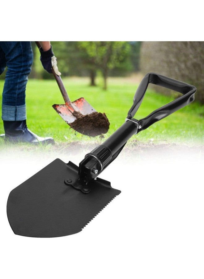 klarako Portable Folding Shovel Multi?Purpose Collapsible Spade Entrenching Tool Large for Camping Leisure Climbing Weekend Farm - Image 1