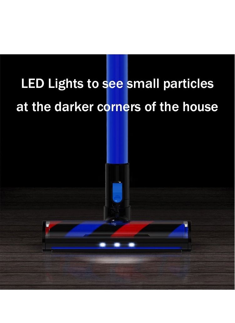 TECKWAVE - Cordless Vacuum Cleaner (TW-C10) with 12KPa Power- High Performance Stick Vacuum with LED lights, Large Bin & Adjustable Suction - Image 1