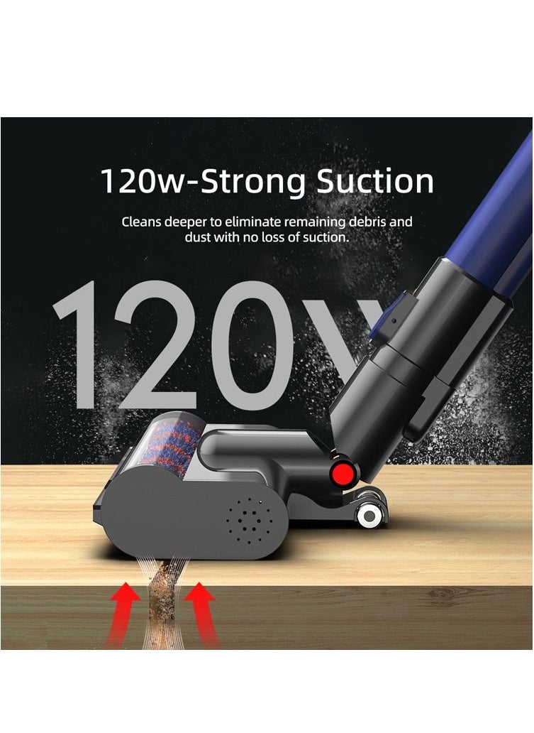 TECKWAVE - Cordless Vacuum Cleaner (TW-C10) with 12KPa Power- High Performance Stick Vacuum with LED lights, Large Bin & Adjustable Suction - Image 1