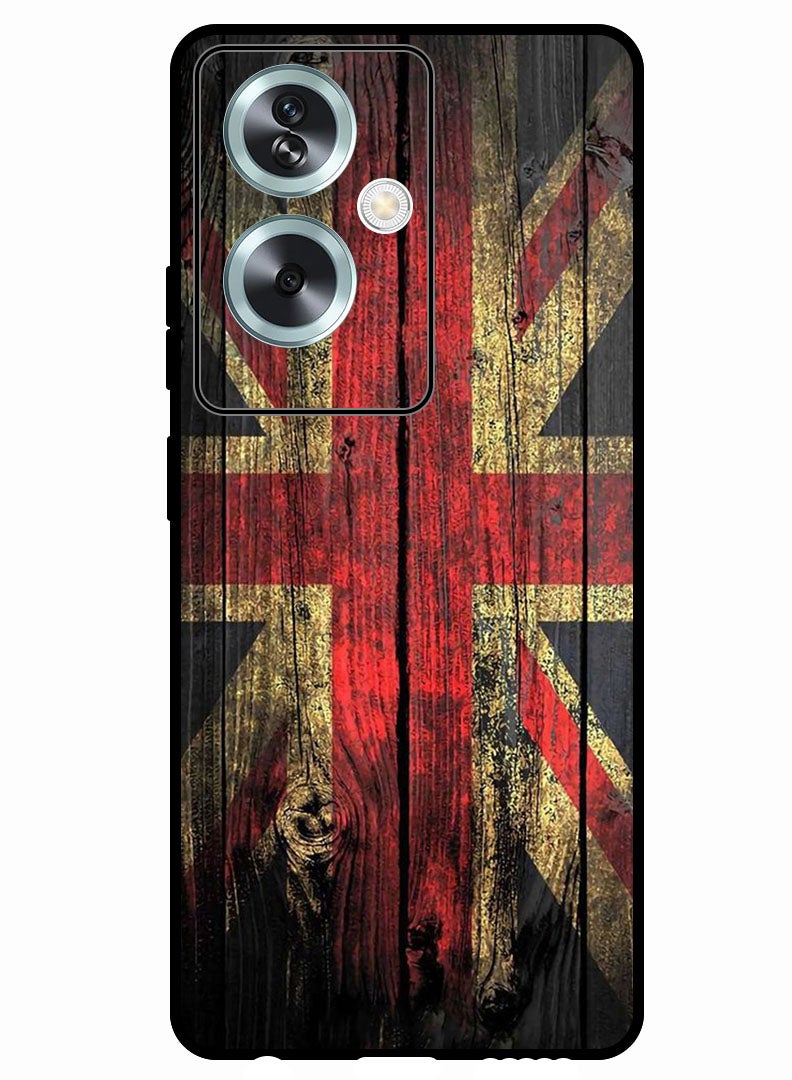 Theodor Protective Case Anti Scratch Shock Proof Bumper Cover For Oppo A2 Vintage wood - Image 1