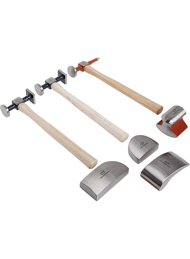 GearWrench 7 Pc. Auto Body Tool Set, Hammers And Dollys, 82302 - Image 2