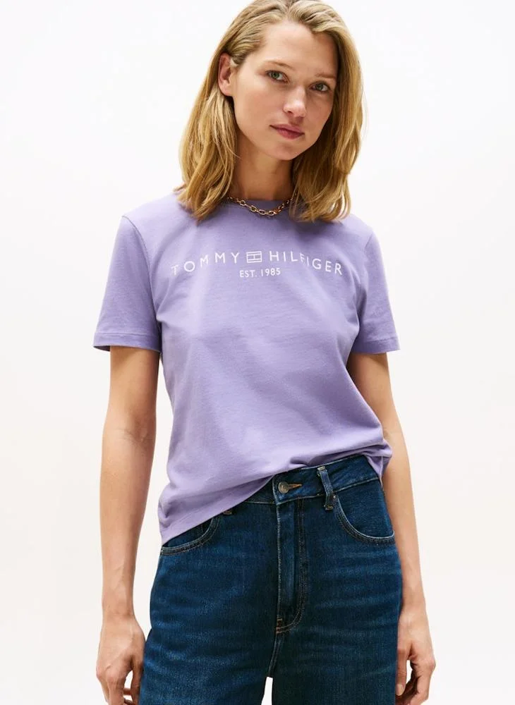 TOMMY HILFIGER Graphic Crew Neck T-Shirt