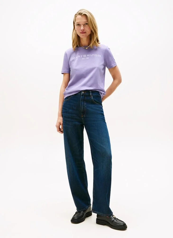 TOMMY HILFIGER Graphic Crew Neck T-Shirt