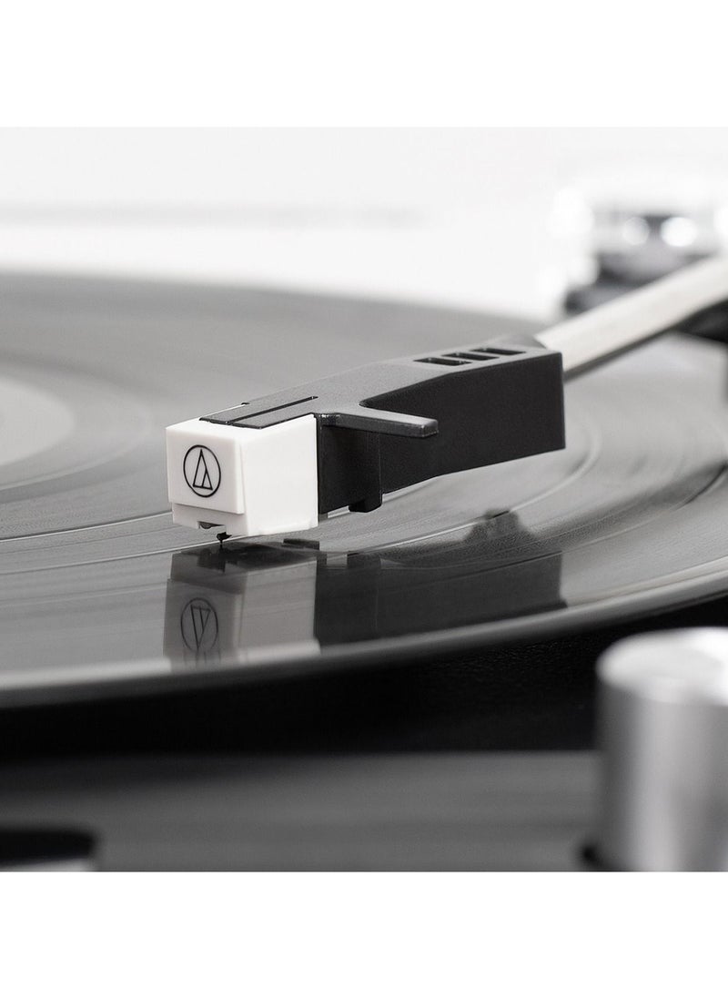 VICTROLA - The Eastwood 3-Speed Bluetooth Turntable Record Player with Built-in Speakers and Dust Cover VTA-72 - Image 1