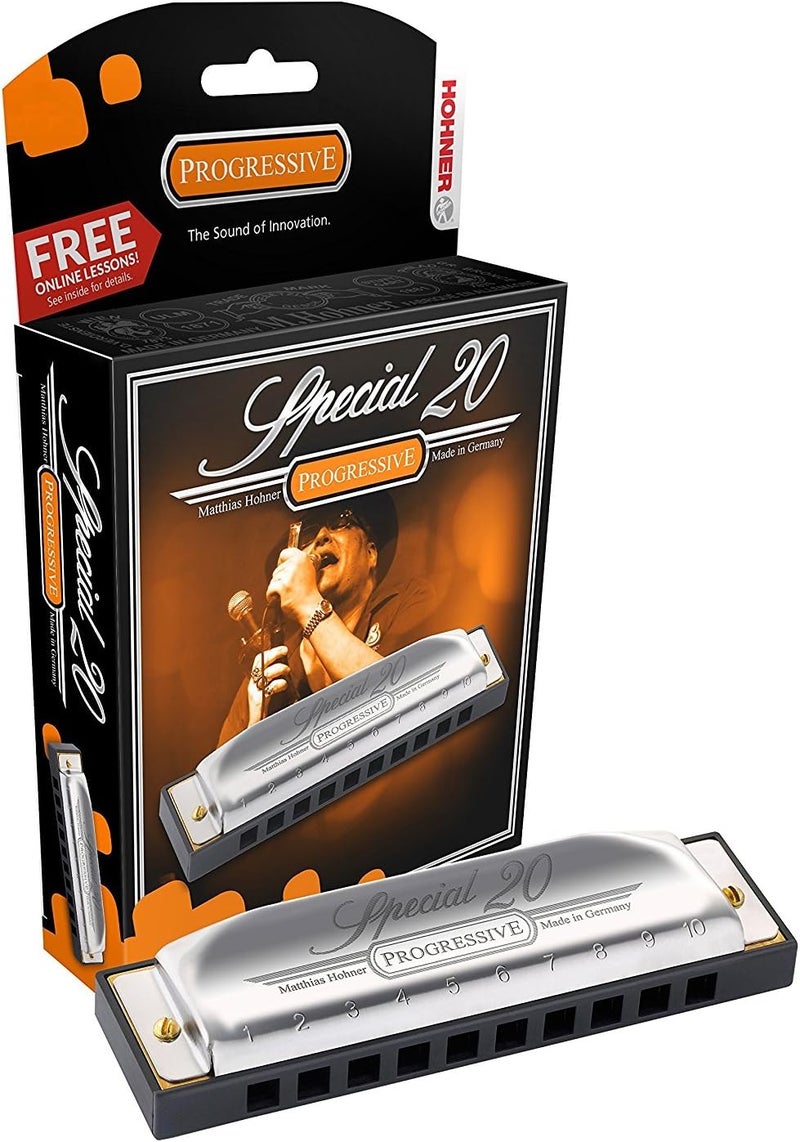 Hohner 560 Special 20 Harmonica Bundle with Case - Image 2