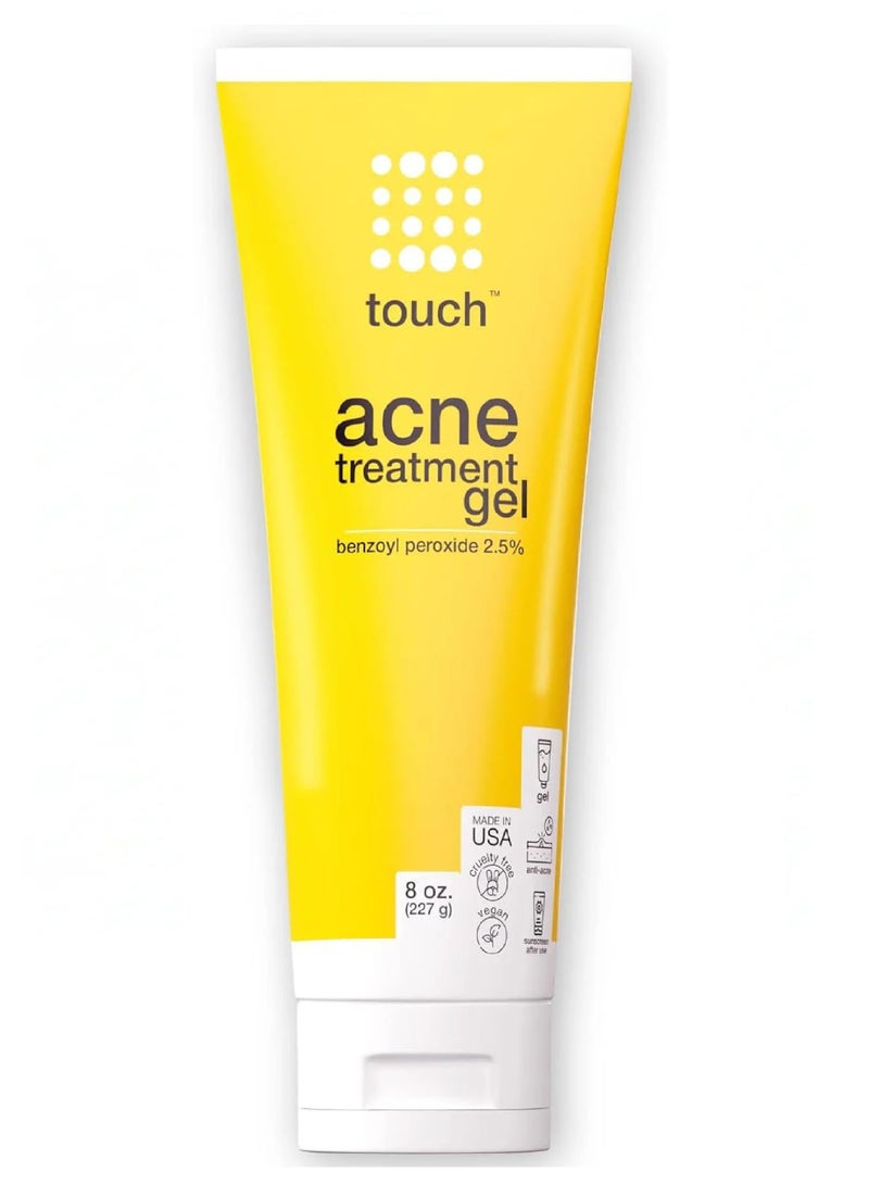 TOUCH ACNE TREATMENT GEL 2.5% 227G