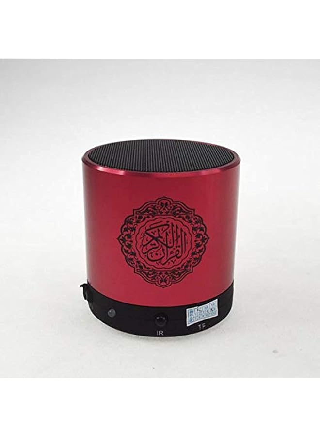 erorex Holy Quran Speaker 8Gb Aluminum Body With Remote Qs200 Black - Image 1