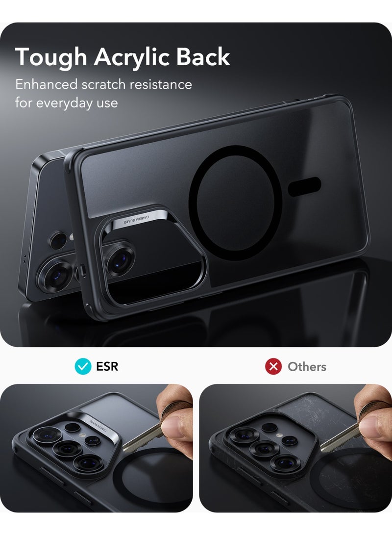 اي اس ار ESR for Samsung Galaxy S26 Ultra Phone Case, Compatible with MagSafe, Military-Grade Protection, Shockproof Magnetic Case for Samsung Galaxy S26 Ultra, Classic Hybrid Series Frosted Black - Image 5