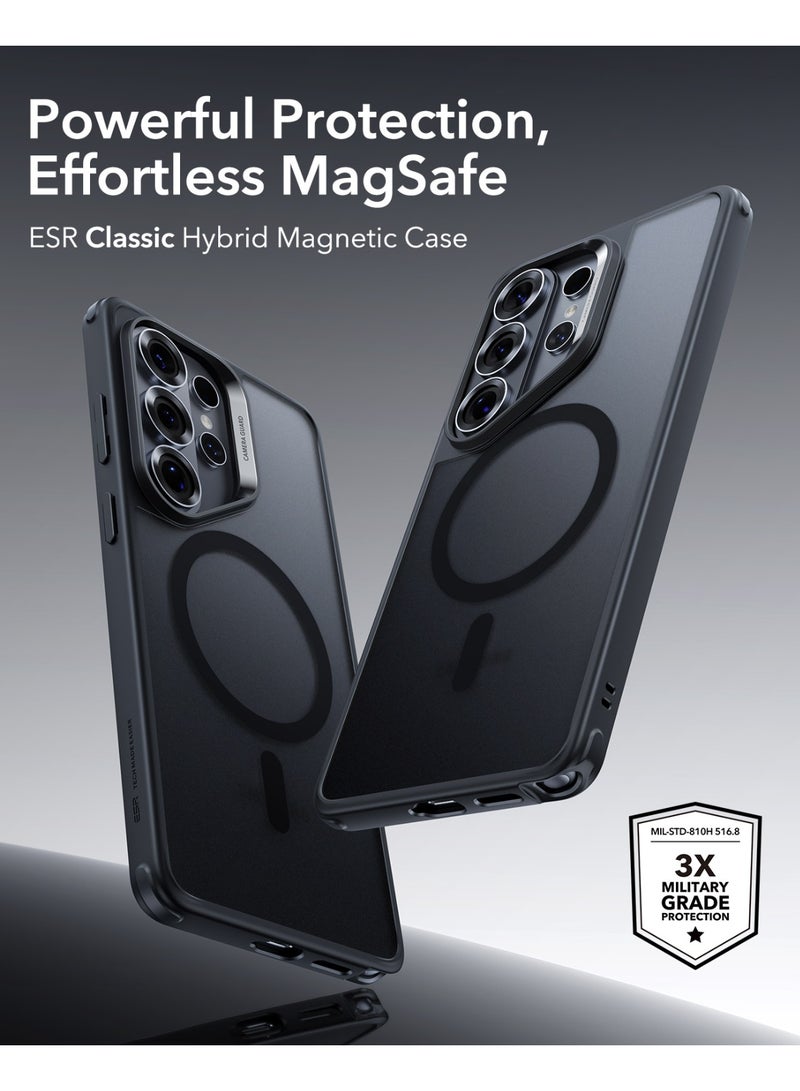 اي اس ار ESR for Samsung Galaxy S26 Ultra Phone Case, Compatible with MagSafe, Military-Grade Protection, Shockproof Magnetic Case for Samsung Galaxy S26 Ultra, Classic Hybrid Series Frosted Black - Image 2