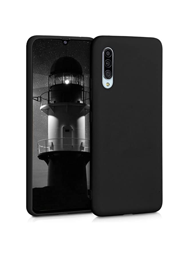 vesus Case for Samsung Galaxy A90 Case Cover Black Slim Fit for Soft TPU Back Cover Flexible Silicone Cover Matte Black for Samsung Galaxy A90